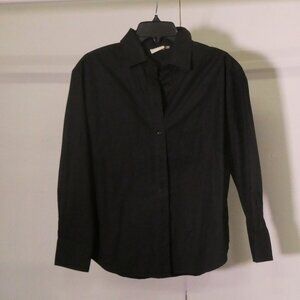 Classic Black Button Down Shirt